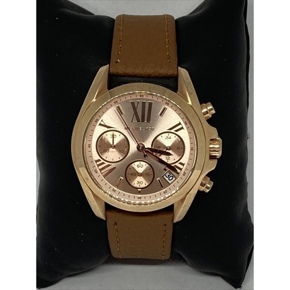 Michael Kors Bradshaw MK5799 Womens Brown Leather main image 11